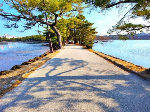 【ランニングでストレス軽減！】大濠公園で楽しく走って健康になりませんか？＜シューズ貸出＞◆軽朝食付◆